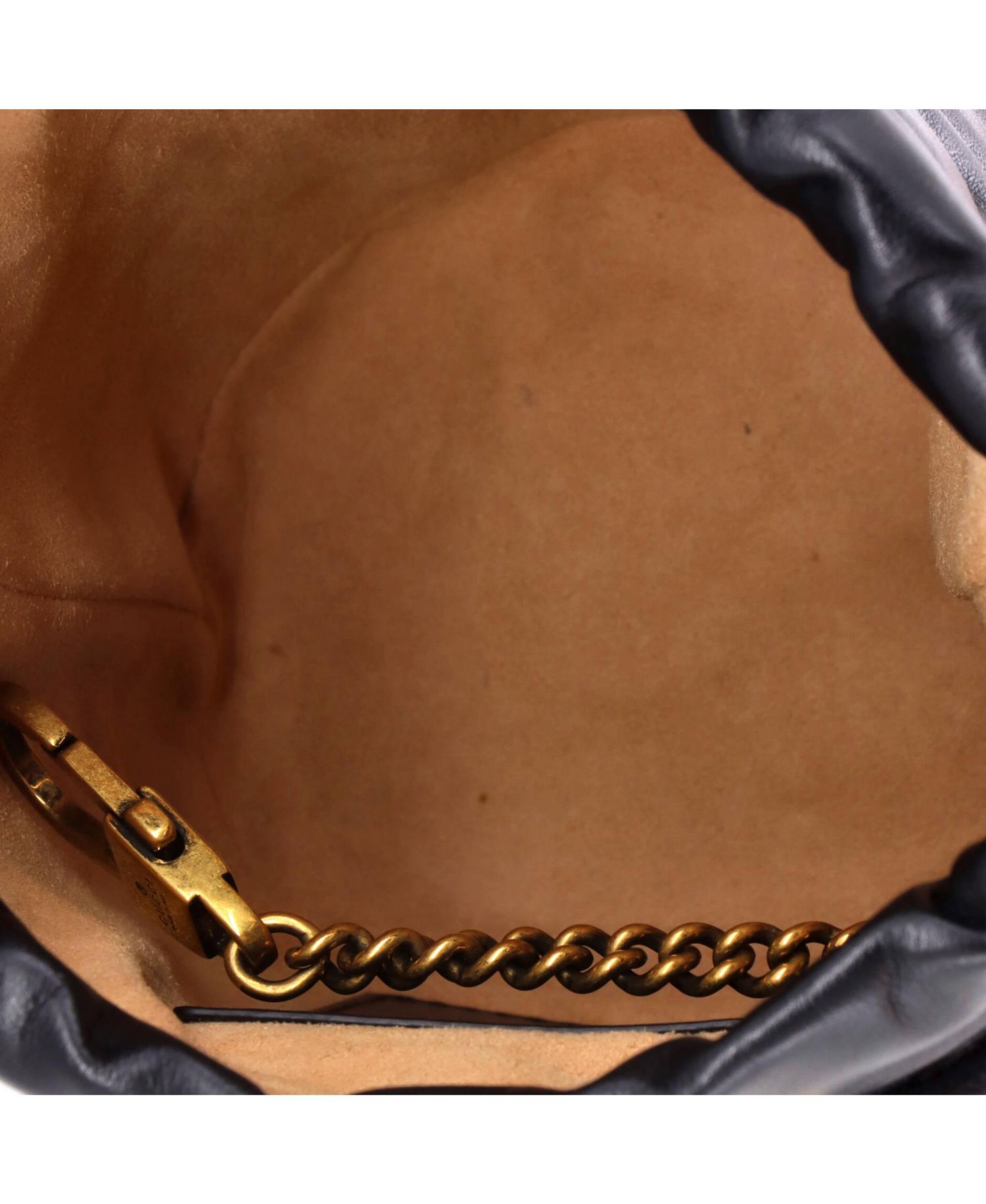 Mini GG Marmont Bucket Bag Matelasse Leather