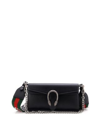 Small Dionysus East-West Flap Bag Leather