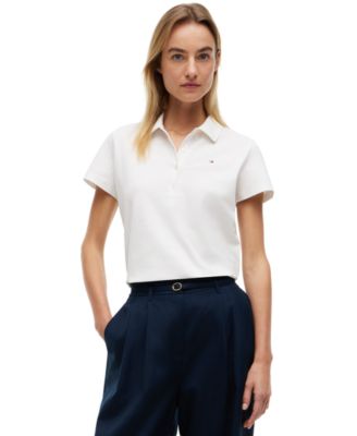 Women's Classic Pique Short-Sleeve Polo T-Shirt