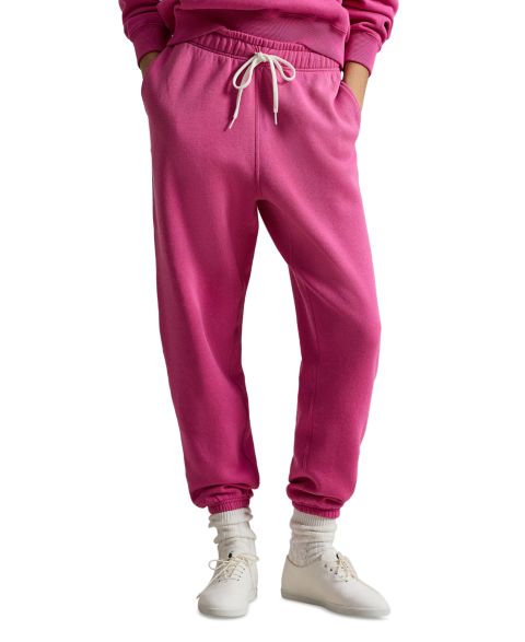 Женские брюки Polo Ralph Lauren Fleece Drawstring Sweatpants, цвет: Розовый