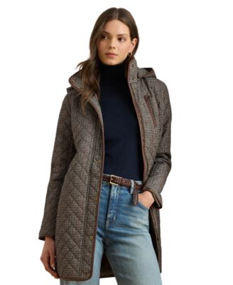 Women's Hooded Quilted Coat