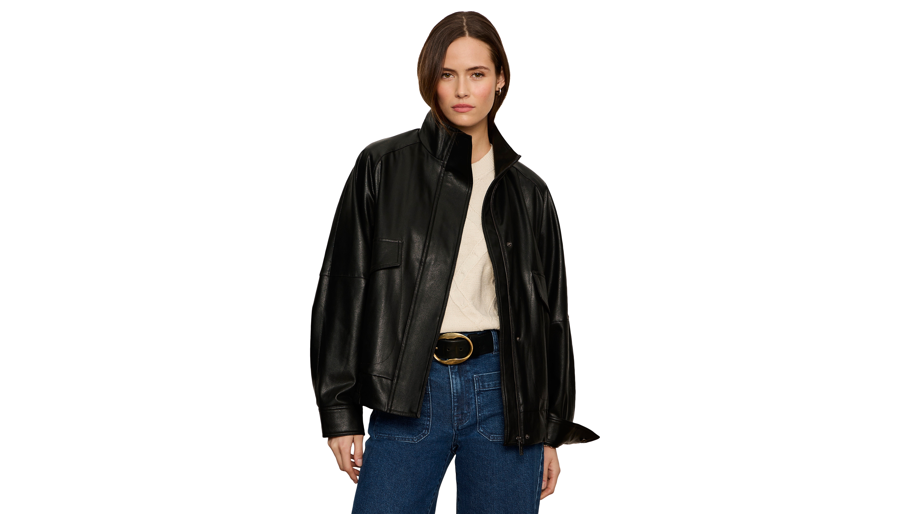 Sanctuary Women's Alana Funnel Neck Jacket