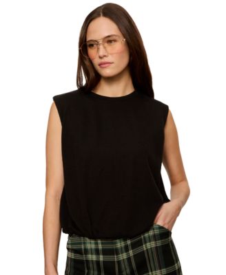 Women's Quinn Boatneck Bubble Top