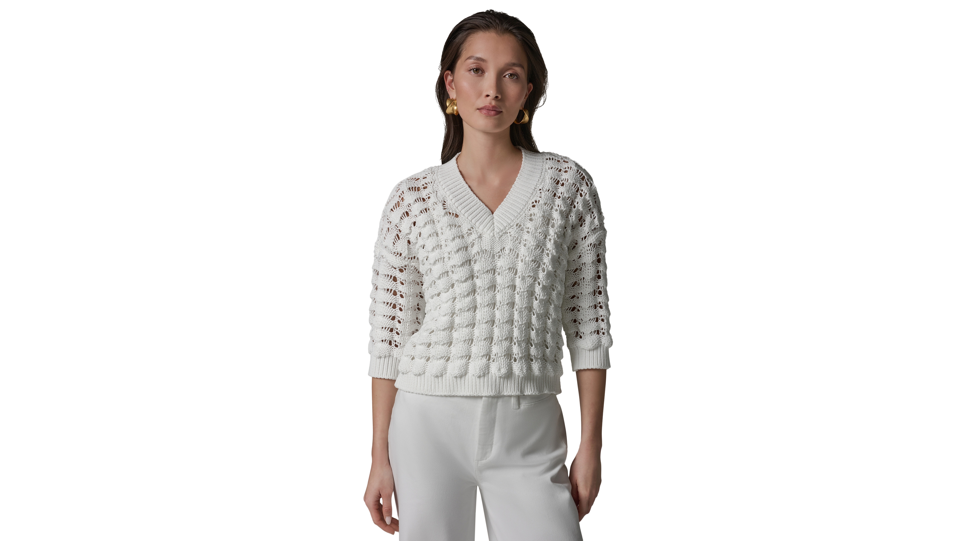 Donna Karan Weekend Women's V-Neck Sweater