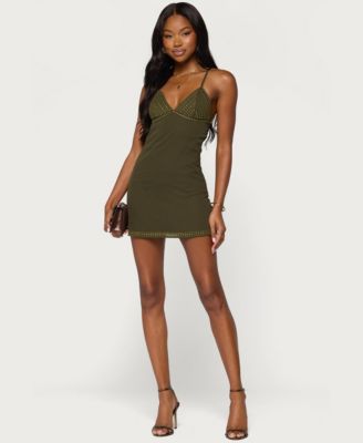 macys dresses green Women's Mini macys green dress long