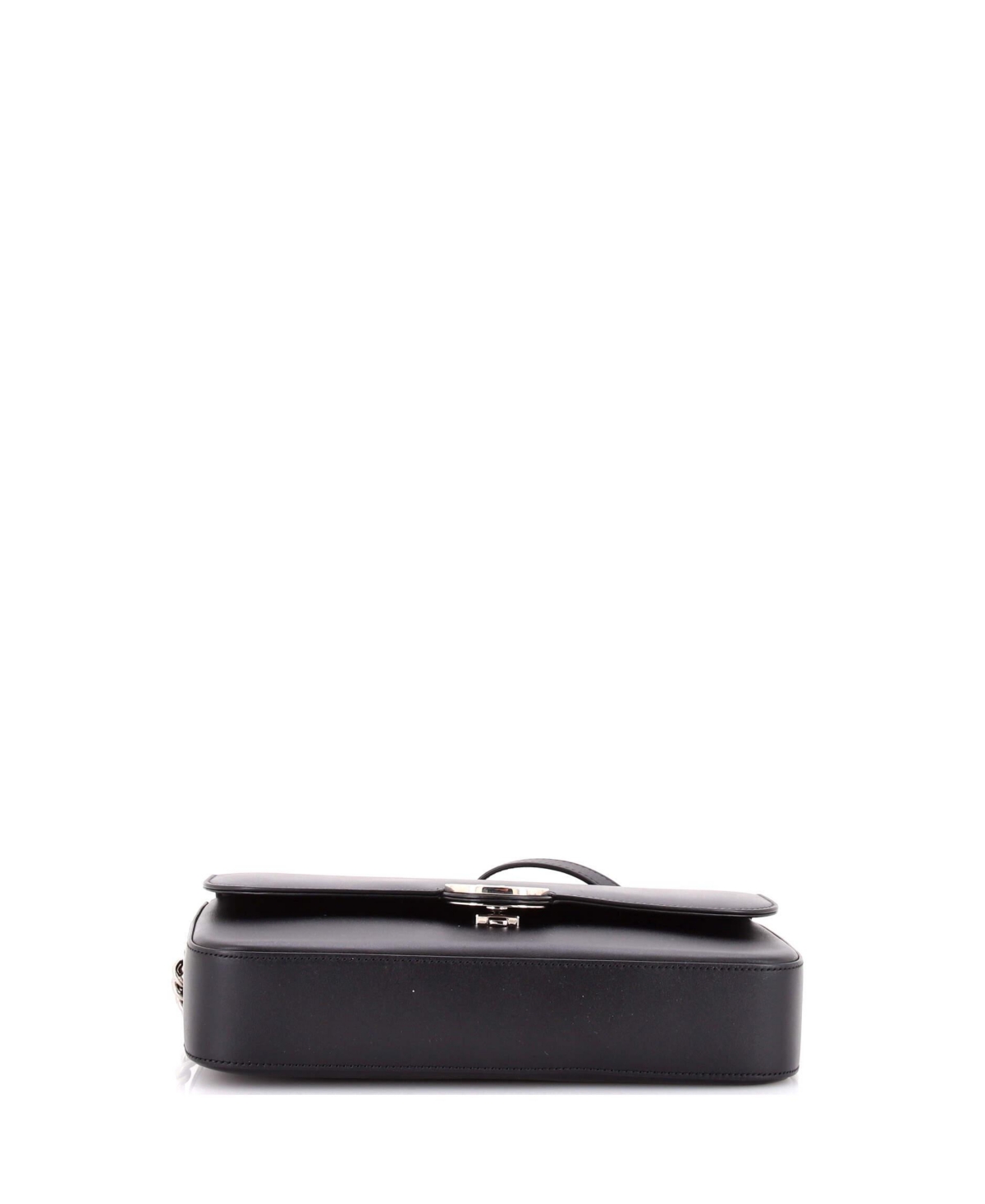 Pre-Owned Gucci Small Petite Gg Flap Shoulder Bag Leather
