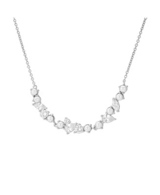 Cleo Pearl and Crystal Necklace