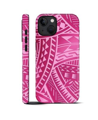 2-Layer Durable Phone Case Compatible with Apple iPhone, Tribal Glow