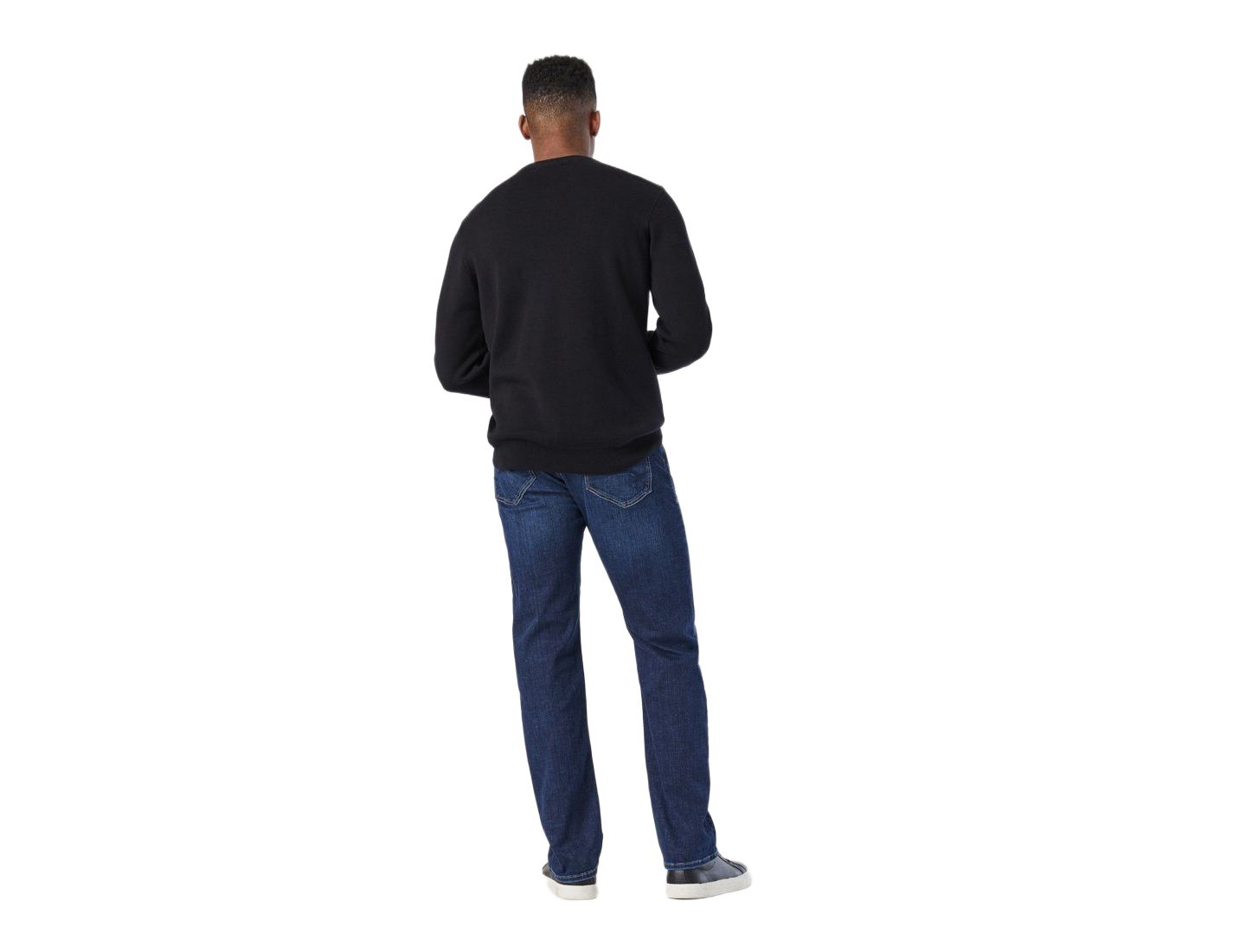 Мужские джинсы Mavi Jeans Marcus Dark-Rinse Slim Straight-Leg, цвет: Deep Organic Move — фото 3