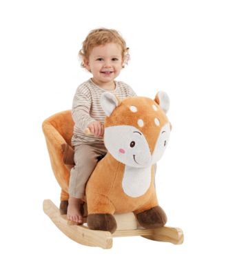 Rocking Horse With Sounds, Seat Belt, Ages 1-3 Years