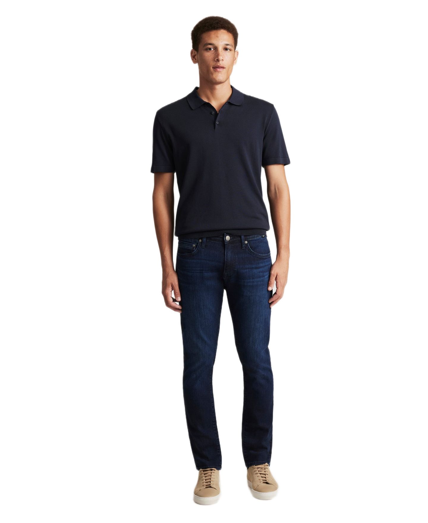 Мужские джинсы Mavi Jeans Jake Regular Rise Skinny, цвет: Deep Brushed Williamsburg — фото 2