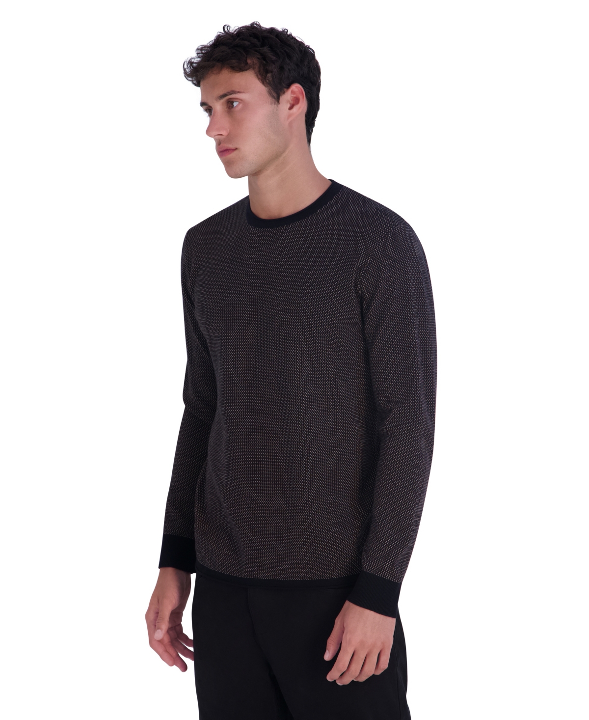 Karl Lagerfeld Paris Women's Modern-Fit Unfinished-Hem Sweater