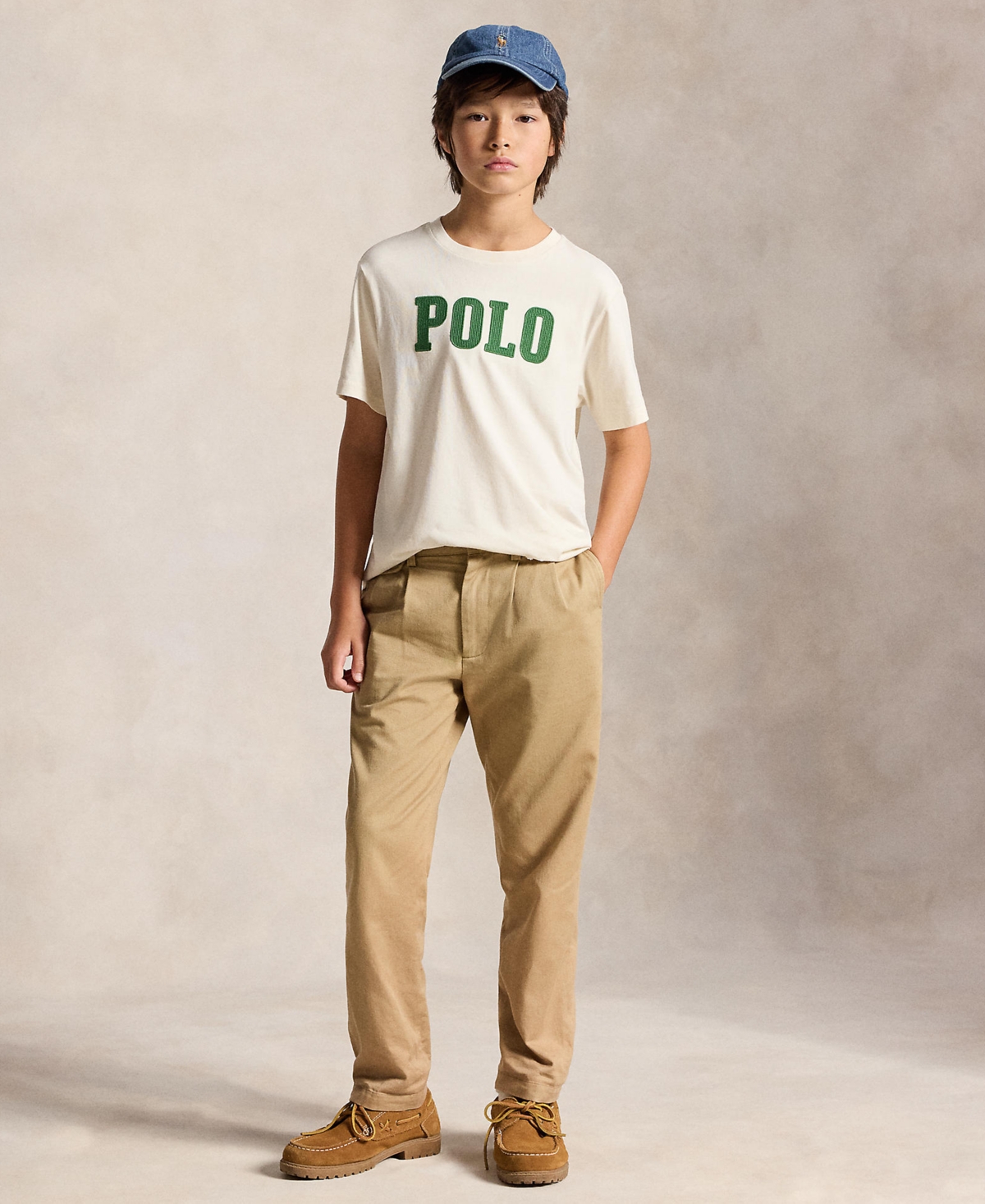 Polo Ralph Lauren Boys' 8-20 Logo Cotton Jersey T-Shirt
