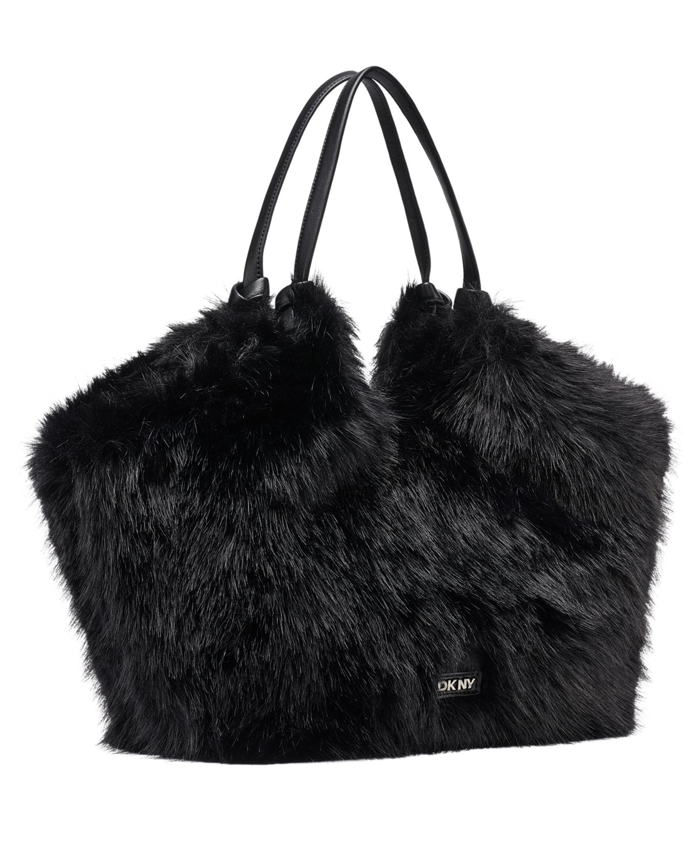 Женская сумка DKNY Paula Extra-Large, цвет: Чёрный / Серебряный — фото 3