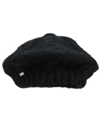 Fuzzy Chunky Cable Beret