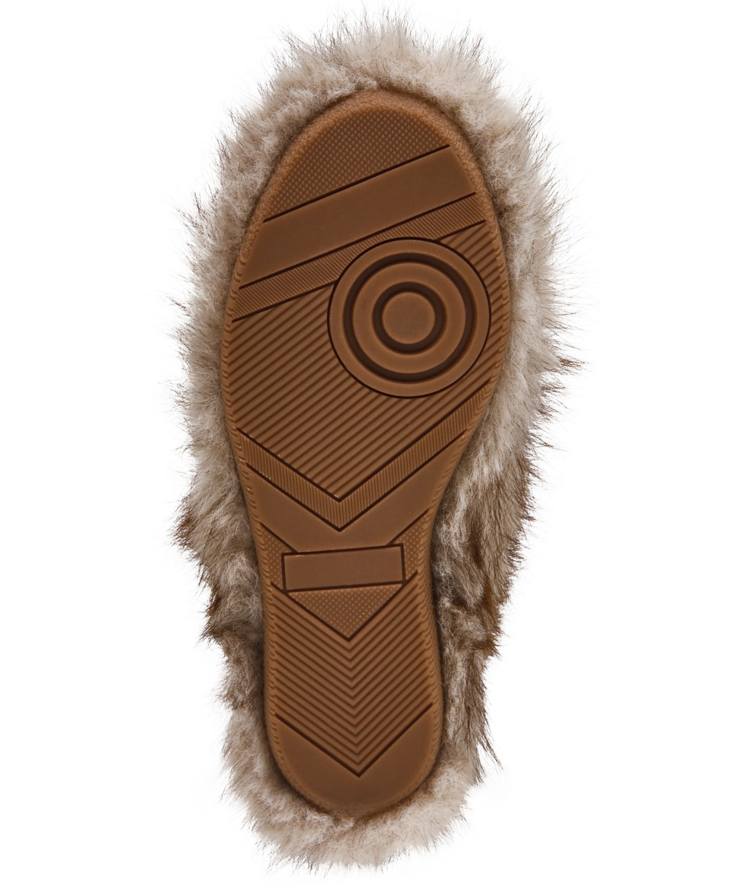 Женские ботинки Steve Madden Misty Cozy Faux-Fur Wedge, цвет: Натуральный разноцветный — фото 5