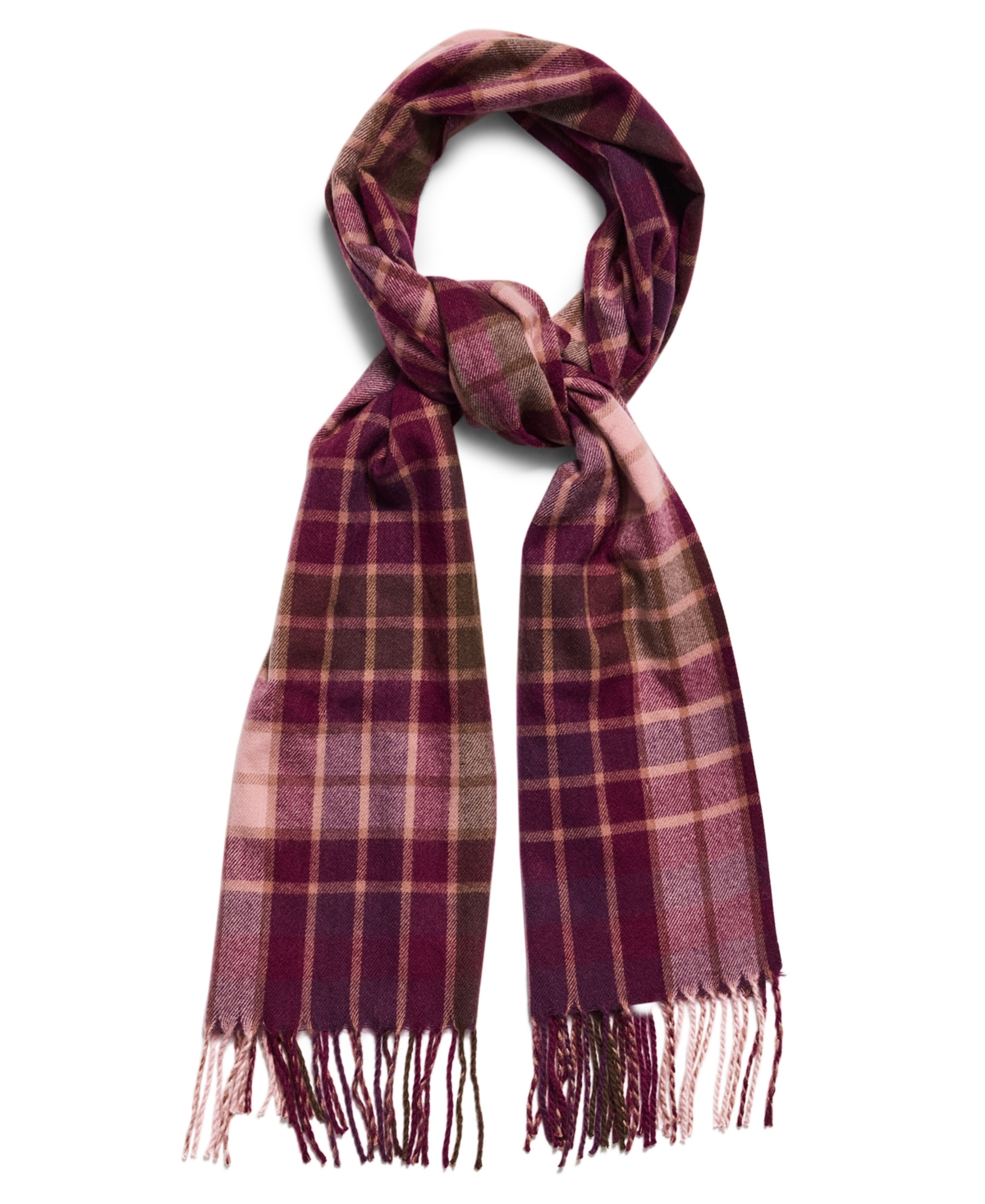Steve Madden All Over Plaid Scarf