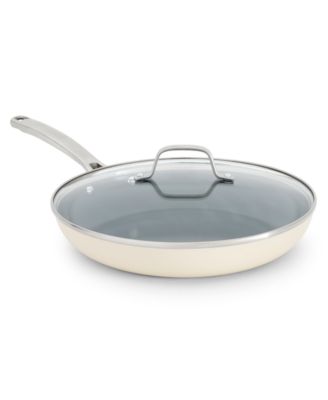 Ceramic 12.5" Fry Pan with Lid