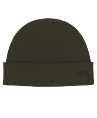 Boss Waffle-Knit Stretch-Fit Stewie Beanie