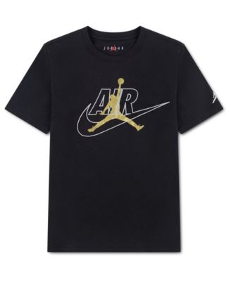 Boys' 4-20 Air Swoosh Crewneck Short-Sleeve T-Shirt