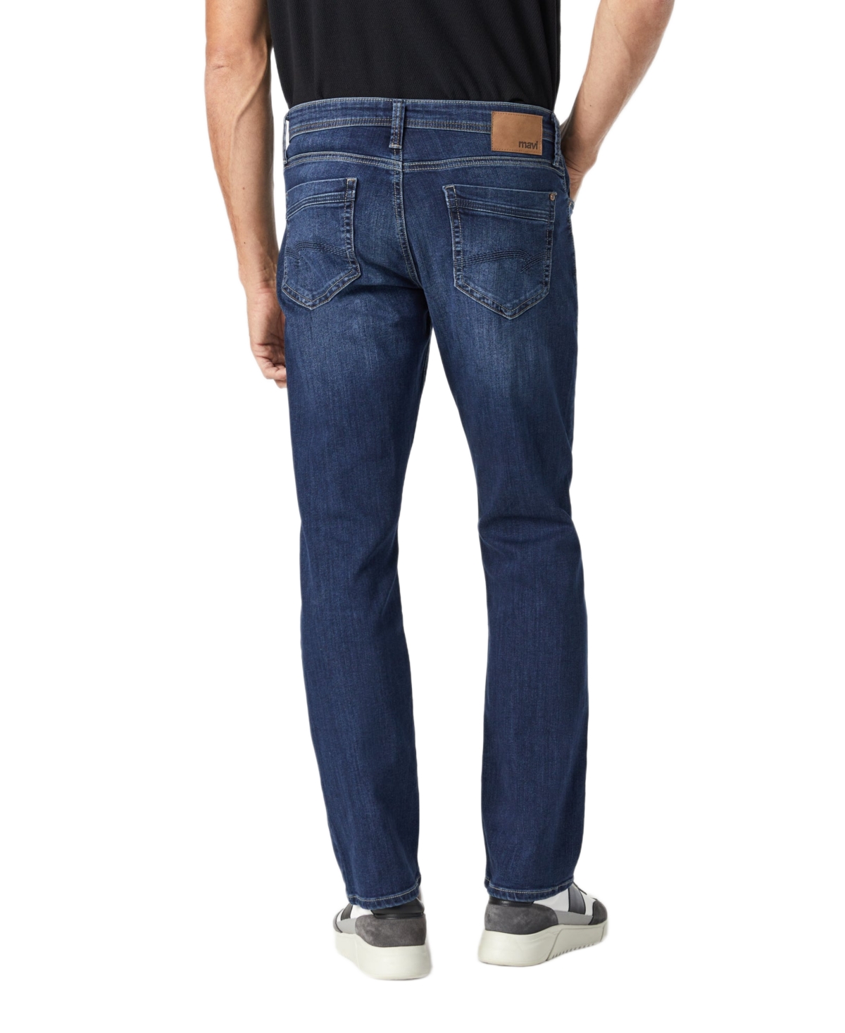 Mavi Jeans Men's Matt Relaxed-Fit Straight-Leg Jeans