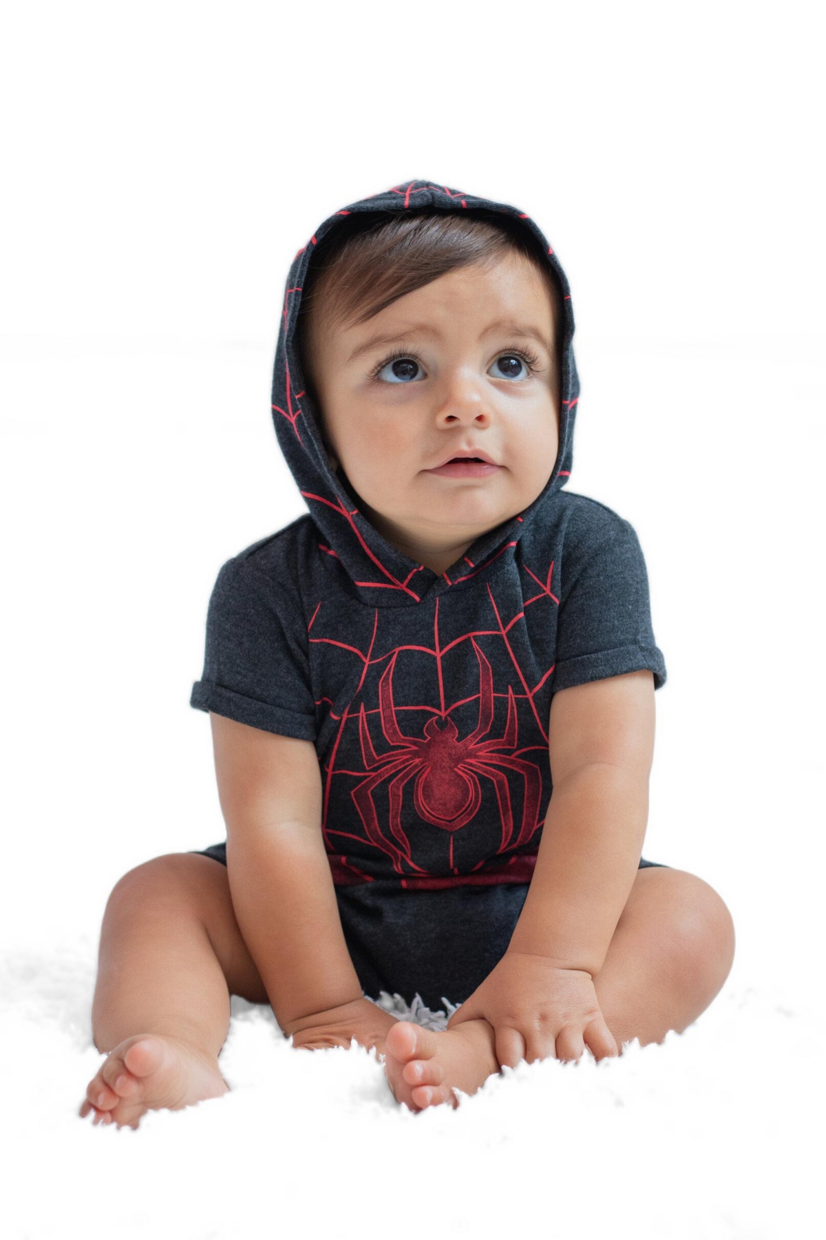 Spider-Verse Toddler Boys Spider-Man (2T-5T) Miles Morales Cosplay Romper