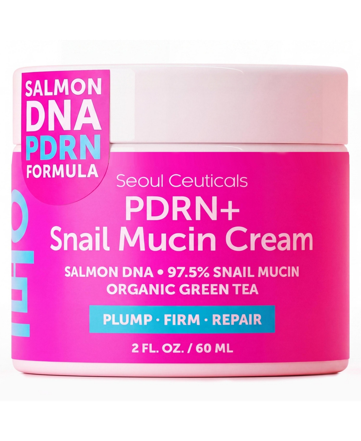 Seoul Ceuticals Korean Pdrn Salmon Dna + Snail Mucin Cream