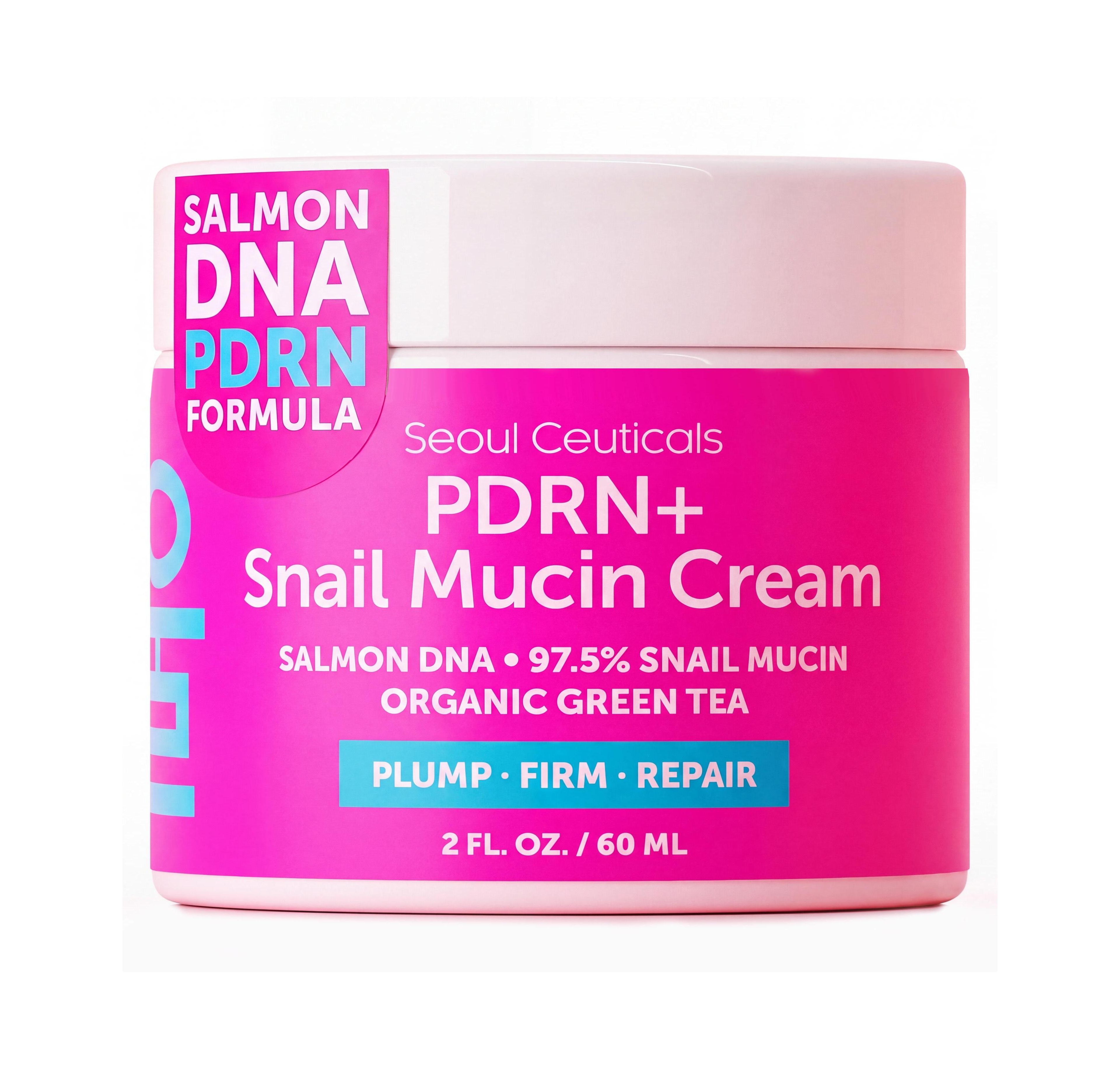Seoul Ceuticals Korean Pdrn Salmon Dna + Snail Mucin Cream