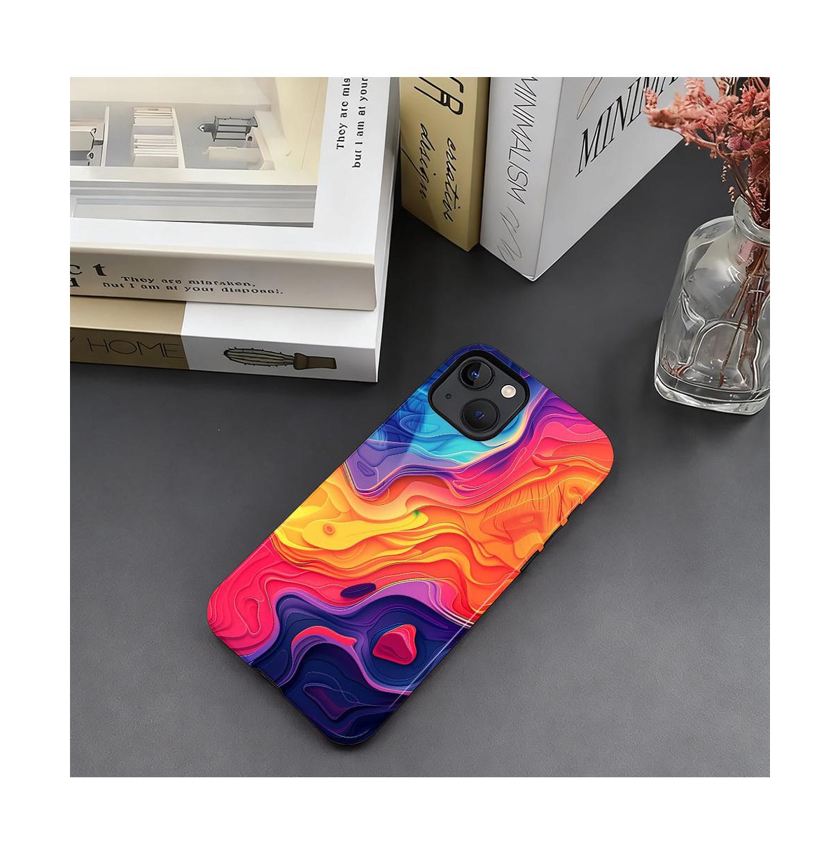 Lisen Dual-Layer Rugged Phone Case Compatible with Apple iPhone 16 Pro Max