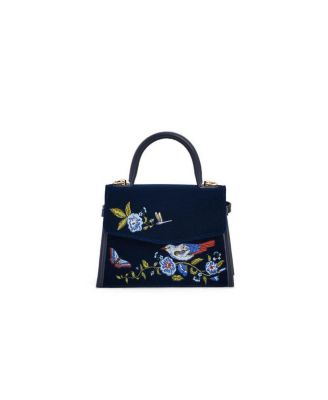 Eliza Nightingale Embroidered Top Handle Bag