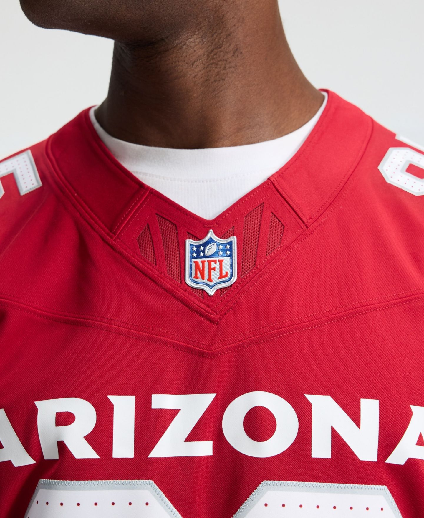 Мужской топ Nike Trey McBride Cardinal Arizona Cardinals Team Vapor F.U.S.E. Stitched Limited Jersey — фото 5
