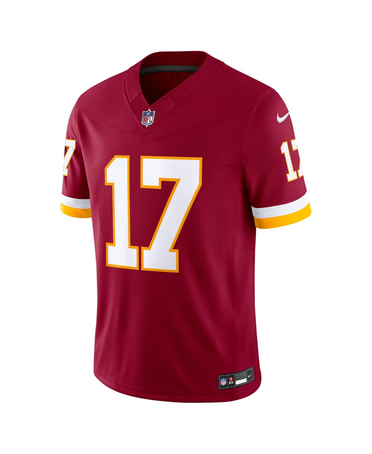 Мужской топ Nike Terry McLaurin Burgundy Washington Commanders Vapor F.U.S.E. Stitched Limited Jersey — фото 13