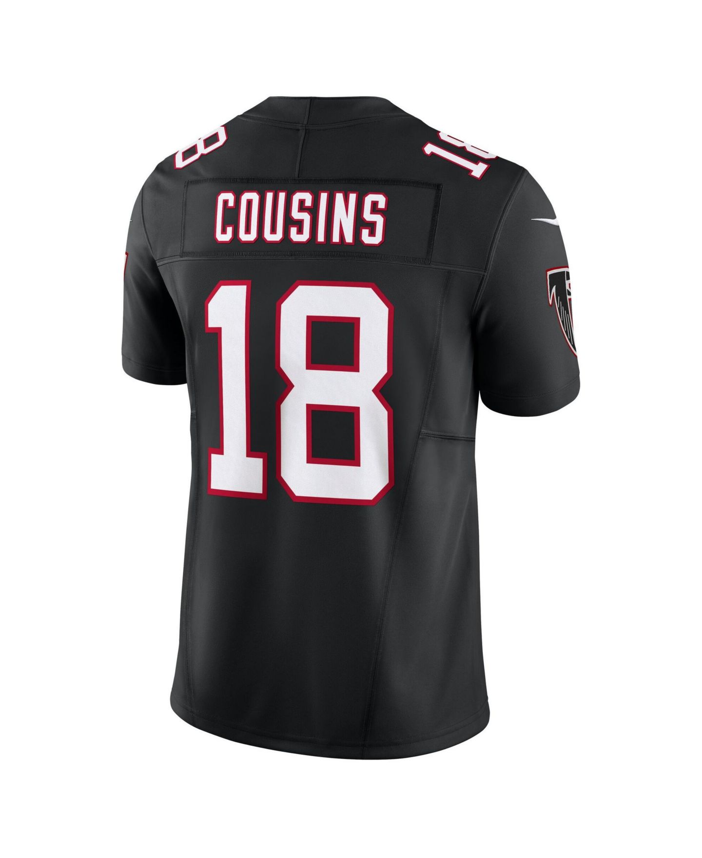 Мужской топ Nike Kirk Cousins Black Atlanta Falcons Vapor F.U.S.E. Limited Jersey — фото 5