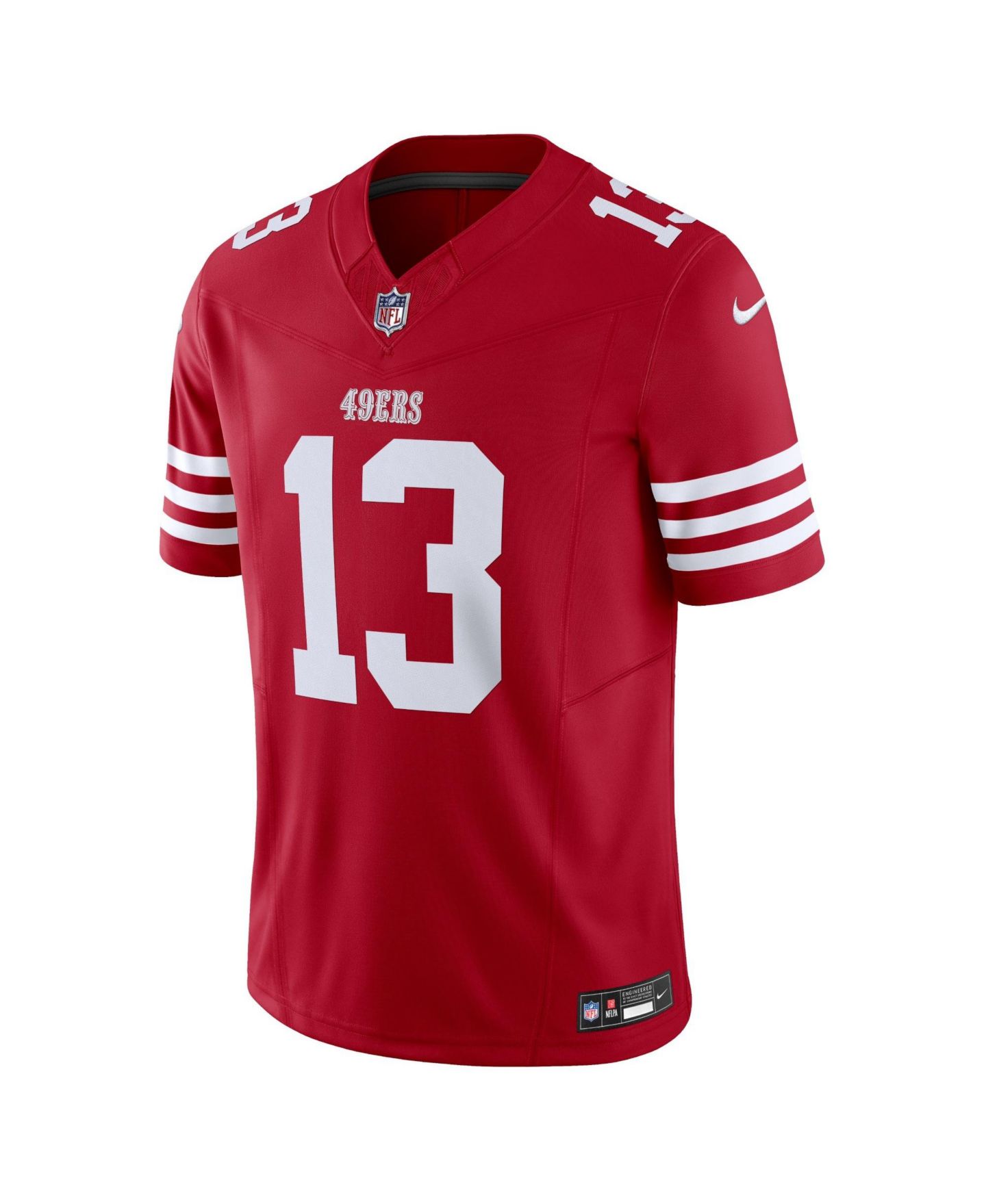 Мужской топ Nike Brock Purdy San Francisco 49ers Vapor F.U.S.E. Limited Jersey, цвет: Алый — фото 2