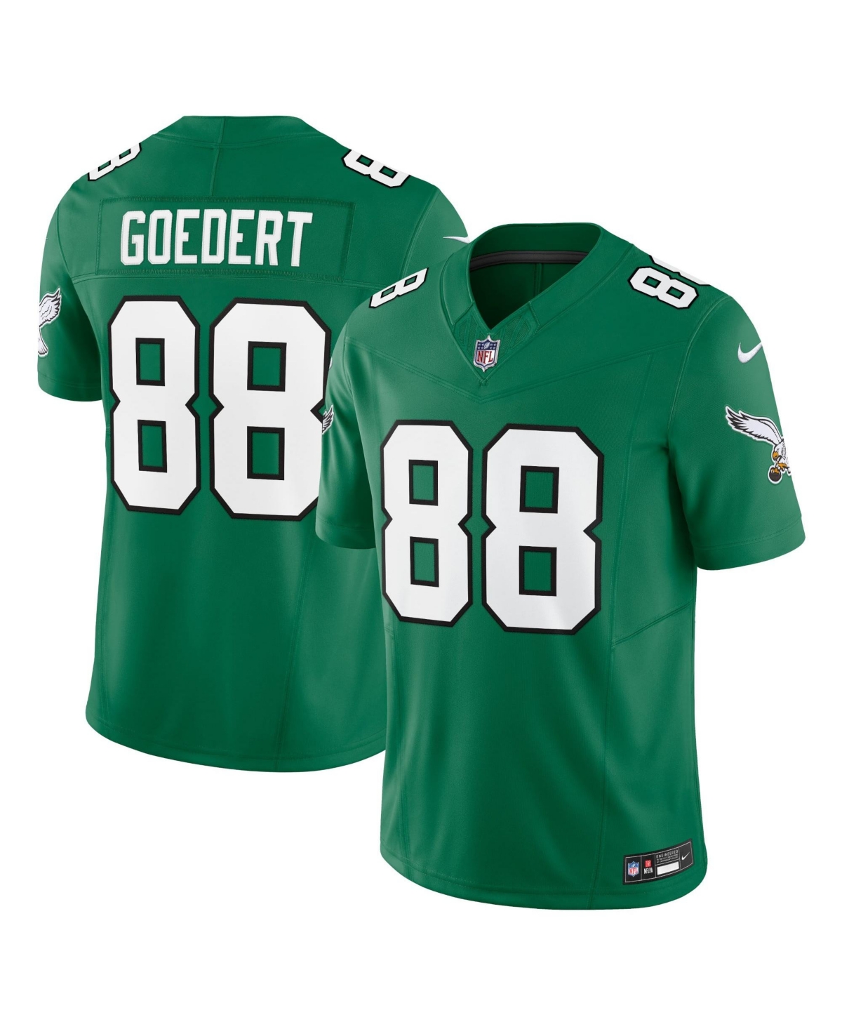 Nike Men's Dallas Goedert Kelly Philadelphia Eagles Vapor F.u.s.e. Limited Jersey - Kelly Green