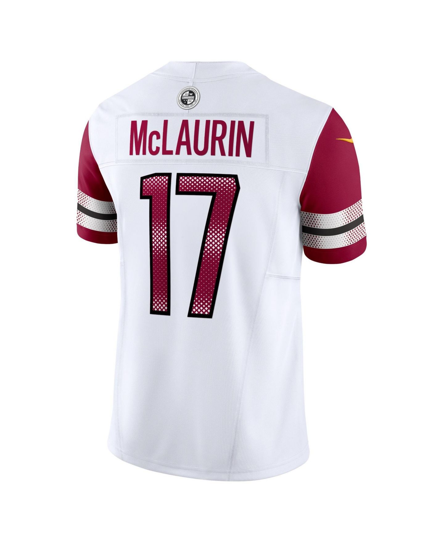 Мужской топ Nike Terry McLaurin Washington Commanders Vapor F.U.S.E. Limited Jersey, цвет: Белый — фото 3