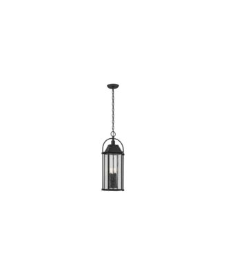 Harbor Row 25 3/4" Textured Outdoor Hanging Lantern