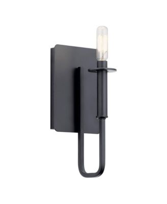 Alden 11 1/2"H Metal Candle-Style Wall Sconce