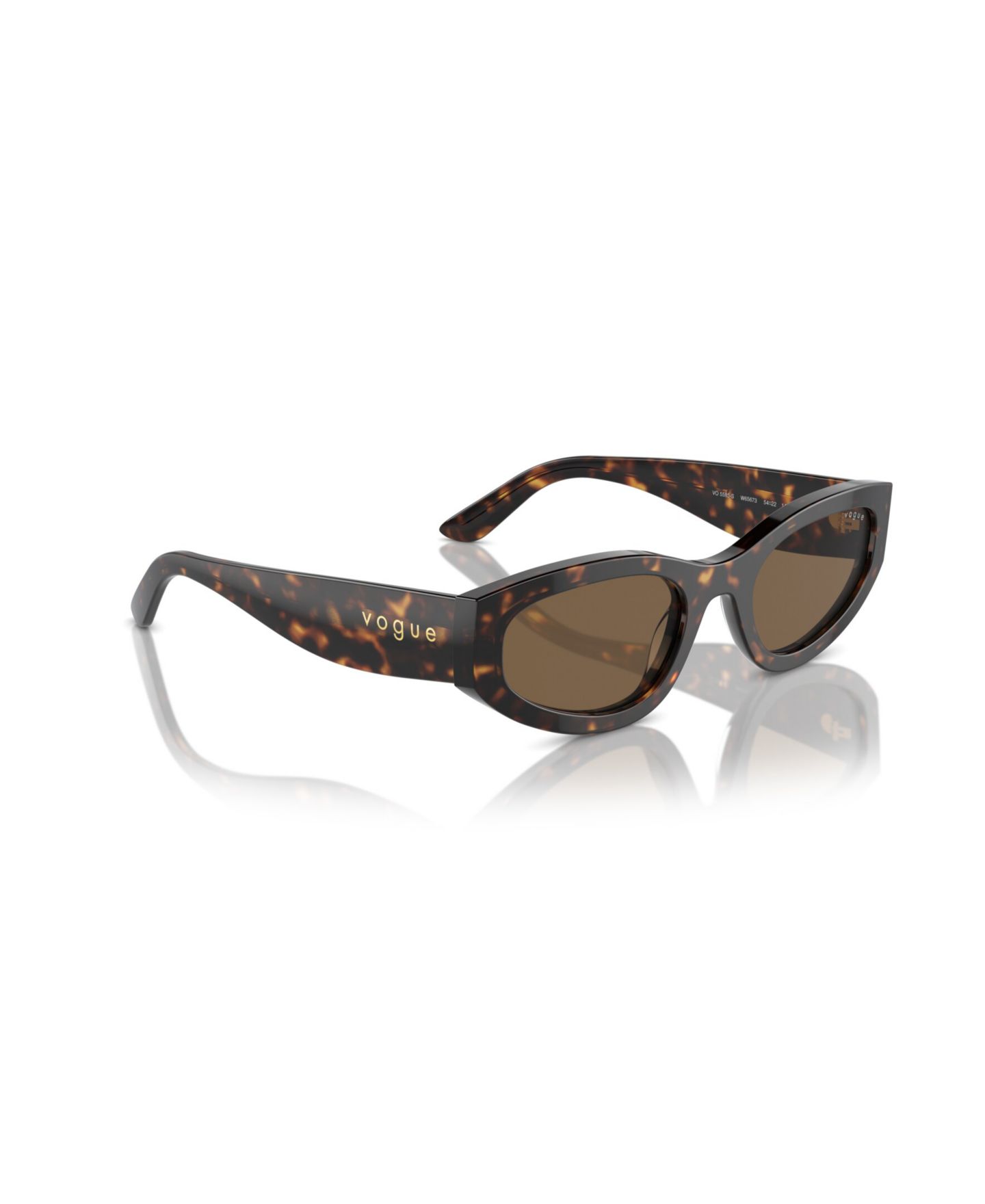 Женские солнцезащитные очки Vogue Eyewear Sunglasses, VO5585S, цвет: Чёрный — фото 11
