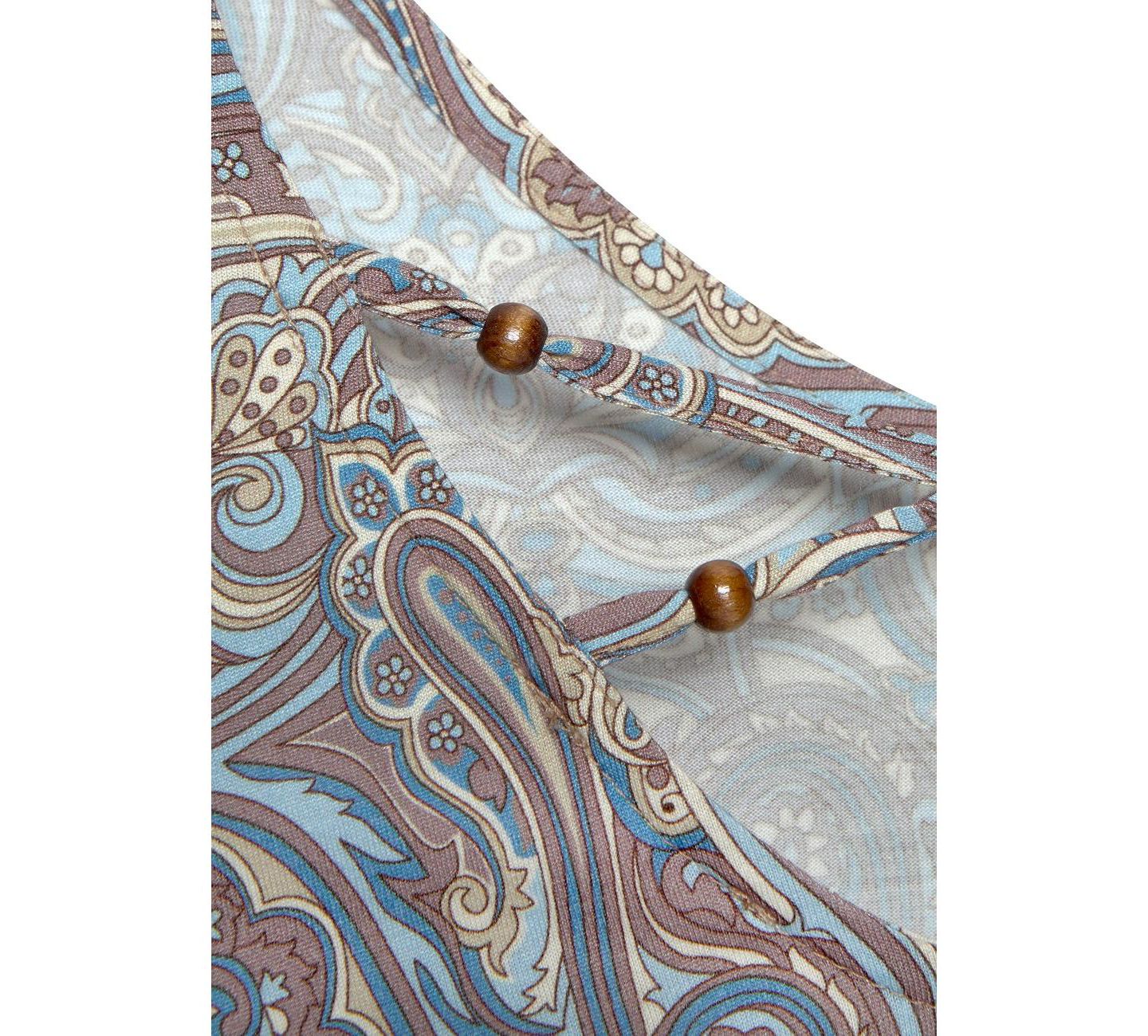 Женское платье LASCANA Viscose Paisley Print Sleeveless Short — фото 6