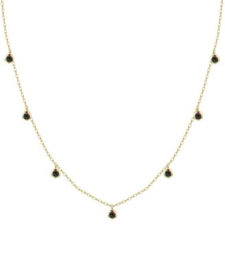 Dew Drops Necklace with Lab Grown Opal