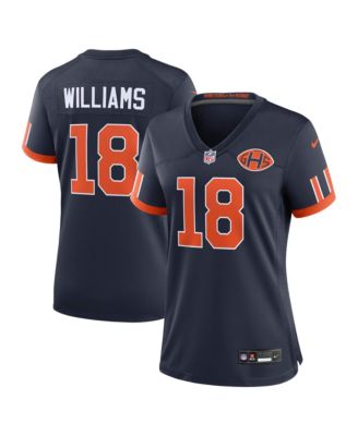 Women's Caleb Williams Navy Chicago Bears 2026 Rivalries Collection Game Jersey