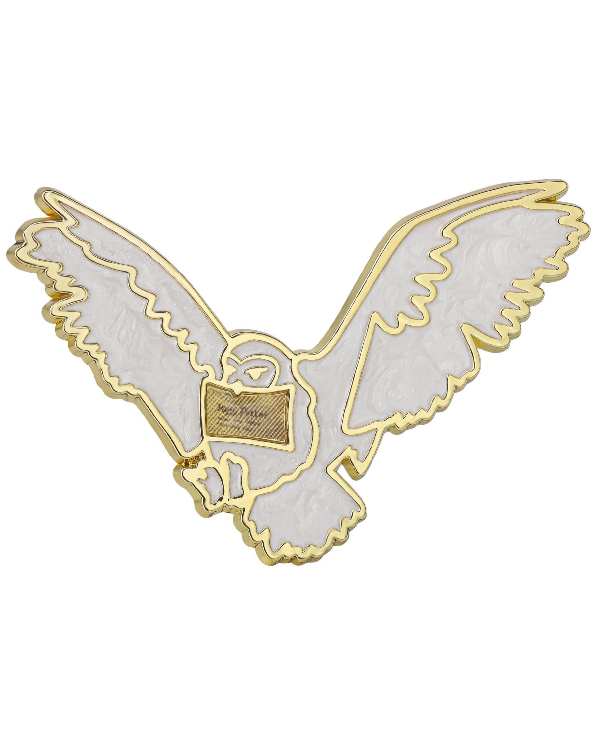 Harry Potter Hedgwig Pin Official License, Gold-Tone - Gold tone