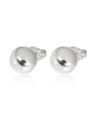 Sterling Silver HardWear Ball Earrings