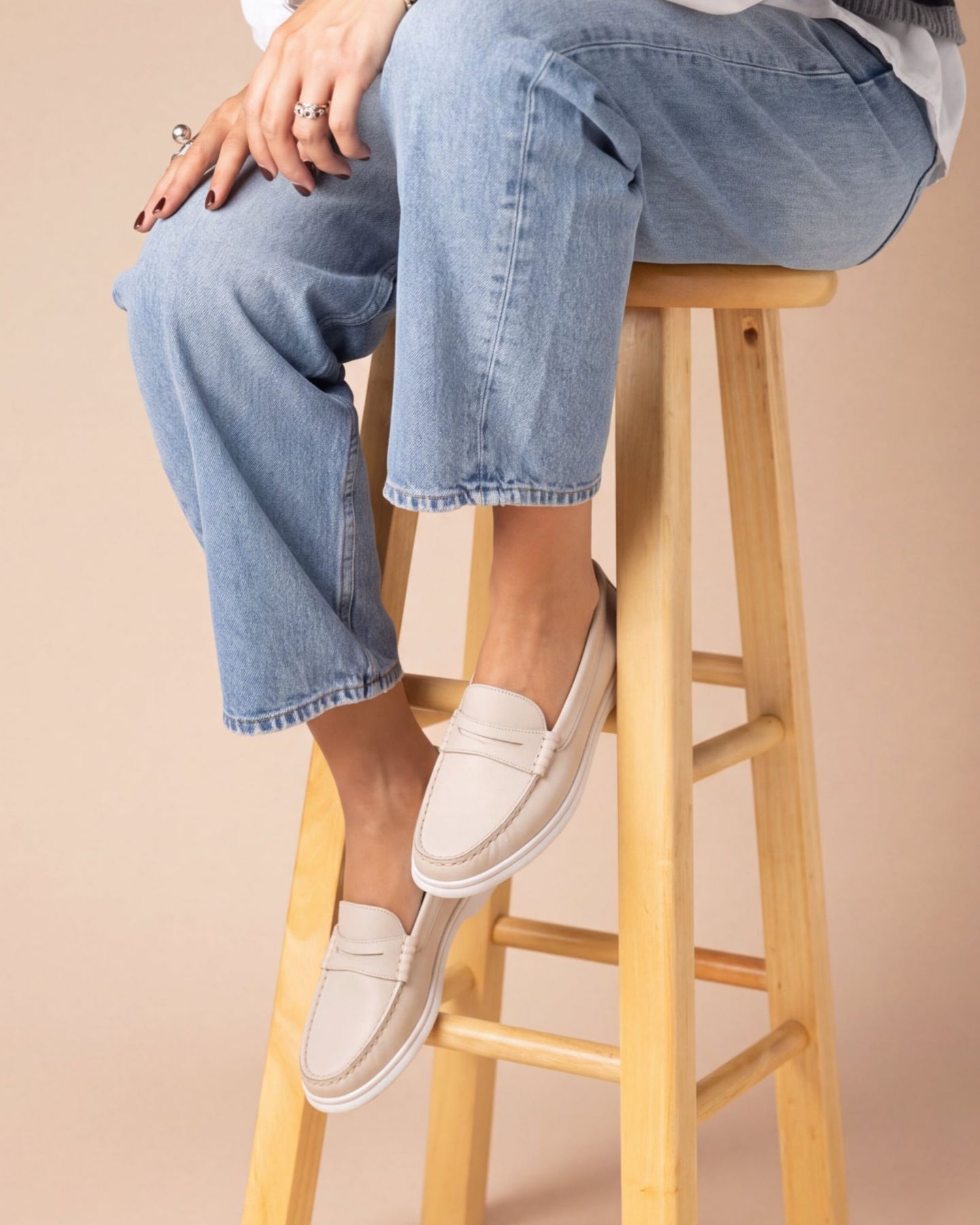 Обувь Menina Step Women's Nora Ivory Shoes, цвет: Слоновая кость — фото 6