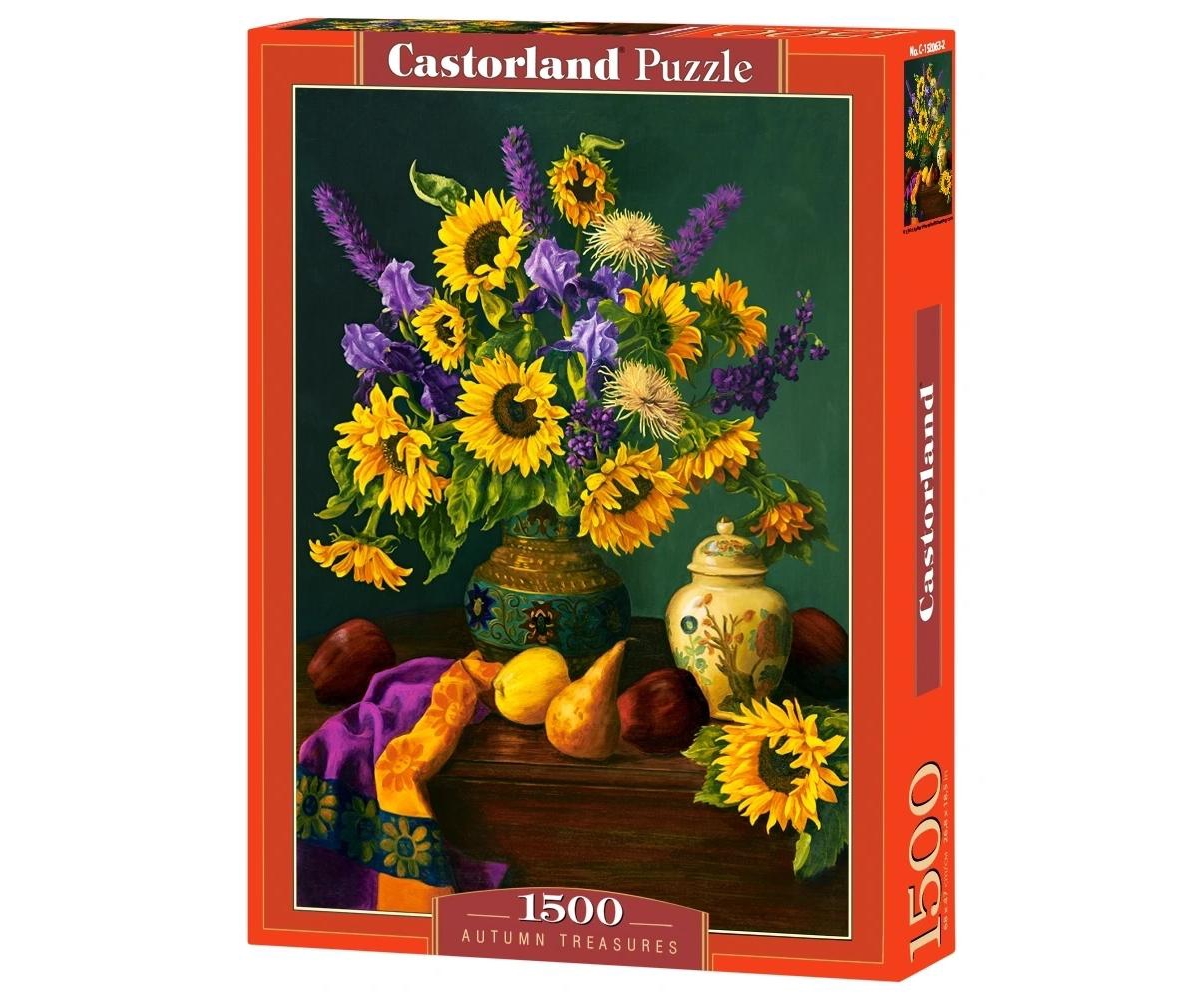 Castorland Autumn Treasures 1500 Piece Still-Life Puzzle, Ages 14+