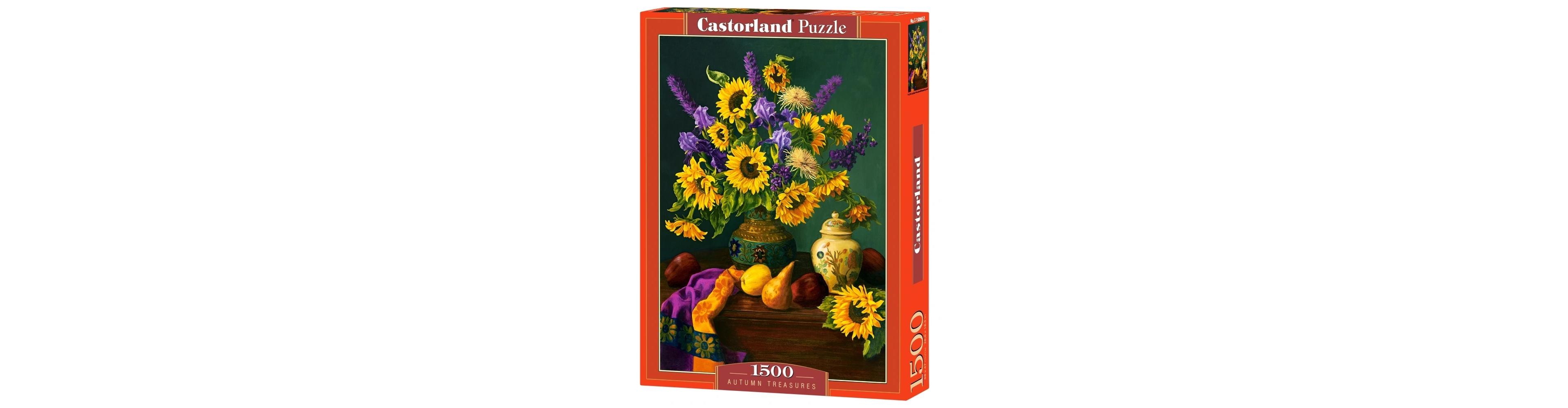 Castorland Autumn Treasures 1500 Piece Still-Life Puzzle, Ages 14+