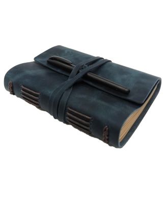 Genuine Leather Journal Notebook Lined Pages Multipurpose Travel Writing Diary Gift