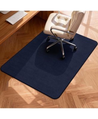 Corduroy Office Chair Mat Non Slip Heavy Duty Floor Protector For Hardwood Low Pile Carpet