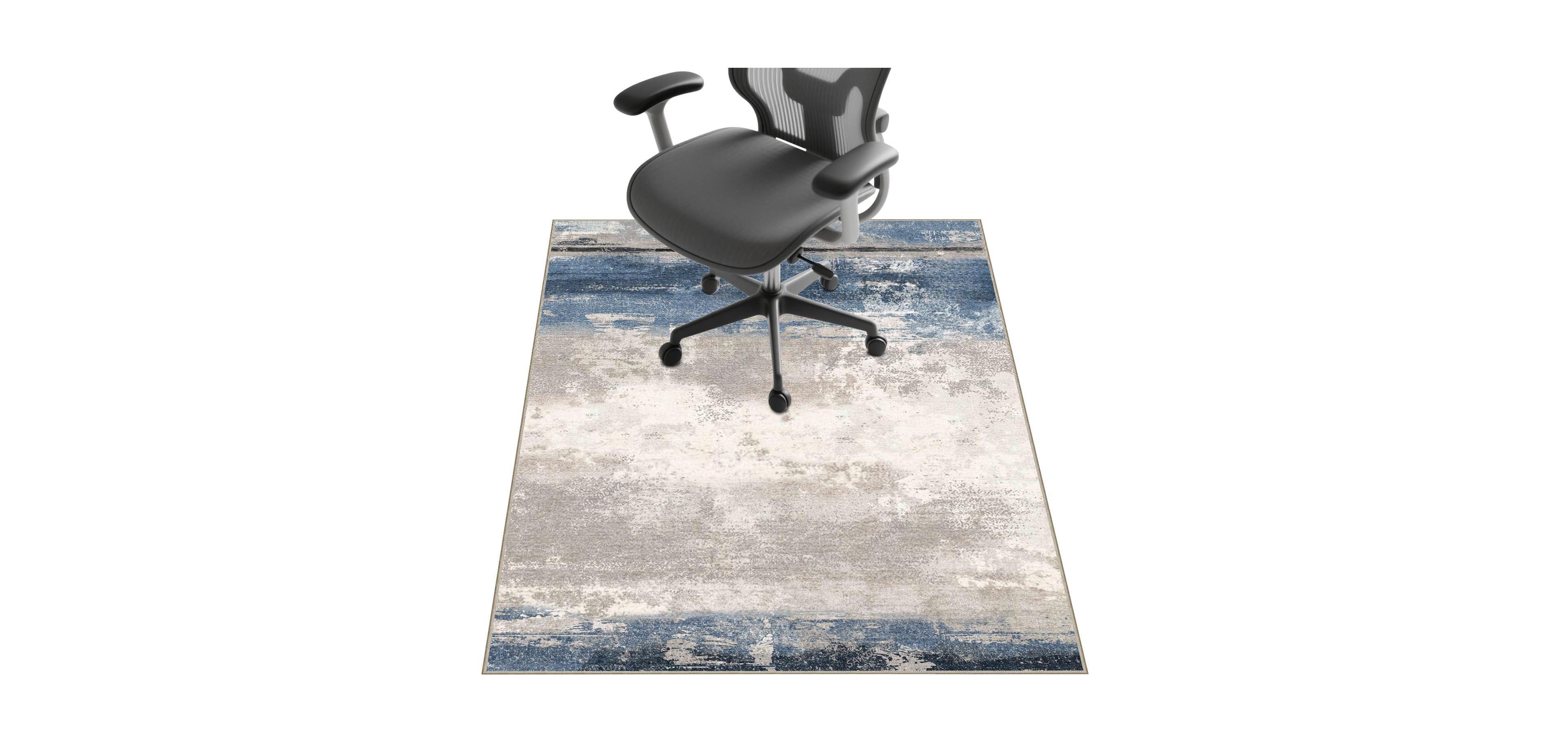 Danrong Office Chair Mat For Hardwood Floors Tile Anti Slip Floor Protector Smooth Sliding